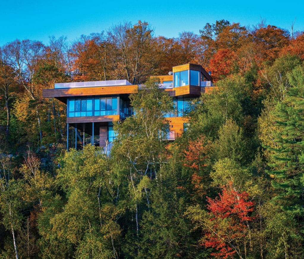 prodema rustik wood baysville cottage wallman architects 05