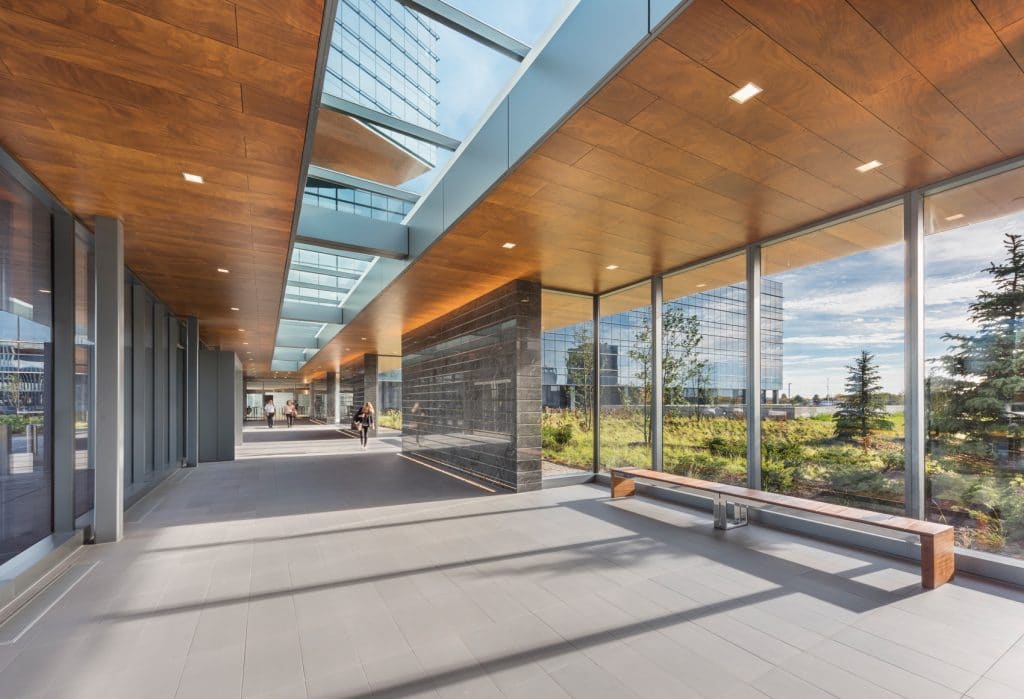 prodema rustik wood zurich north america headquarters goettsch partners 04
