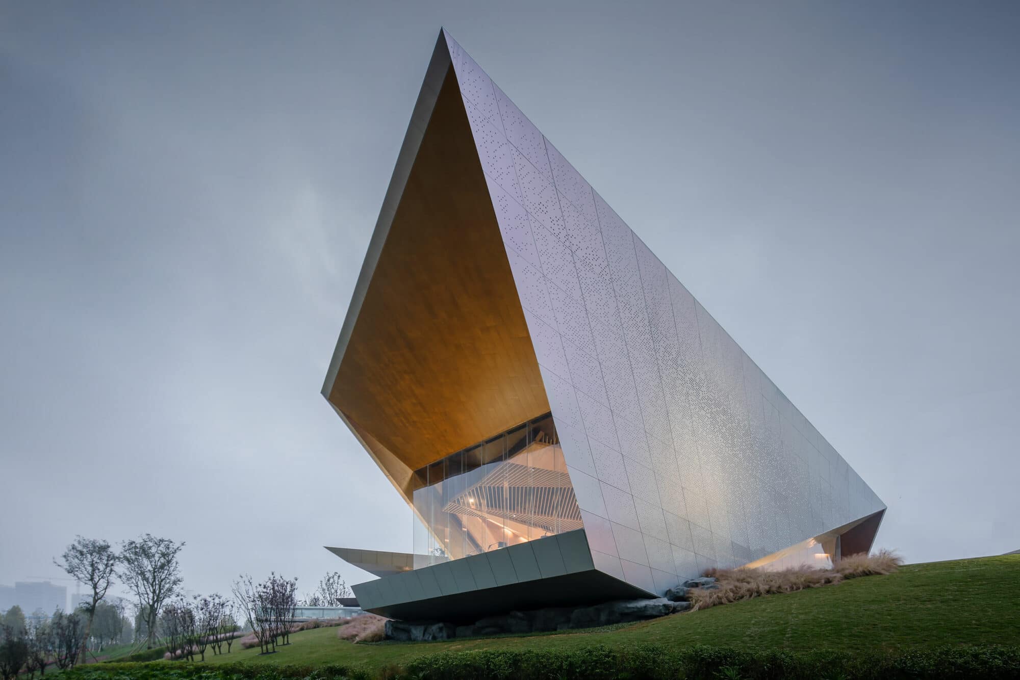 parklex prodema rustik chongqing longfor hall of waterfront city shanghai tianhua architecture 01