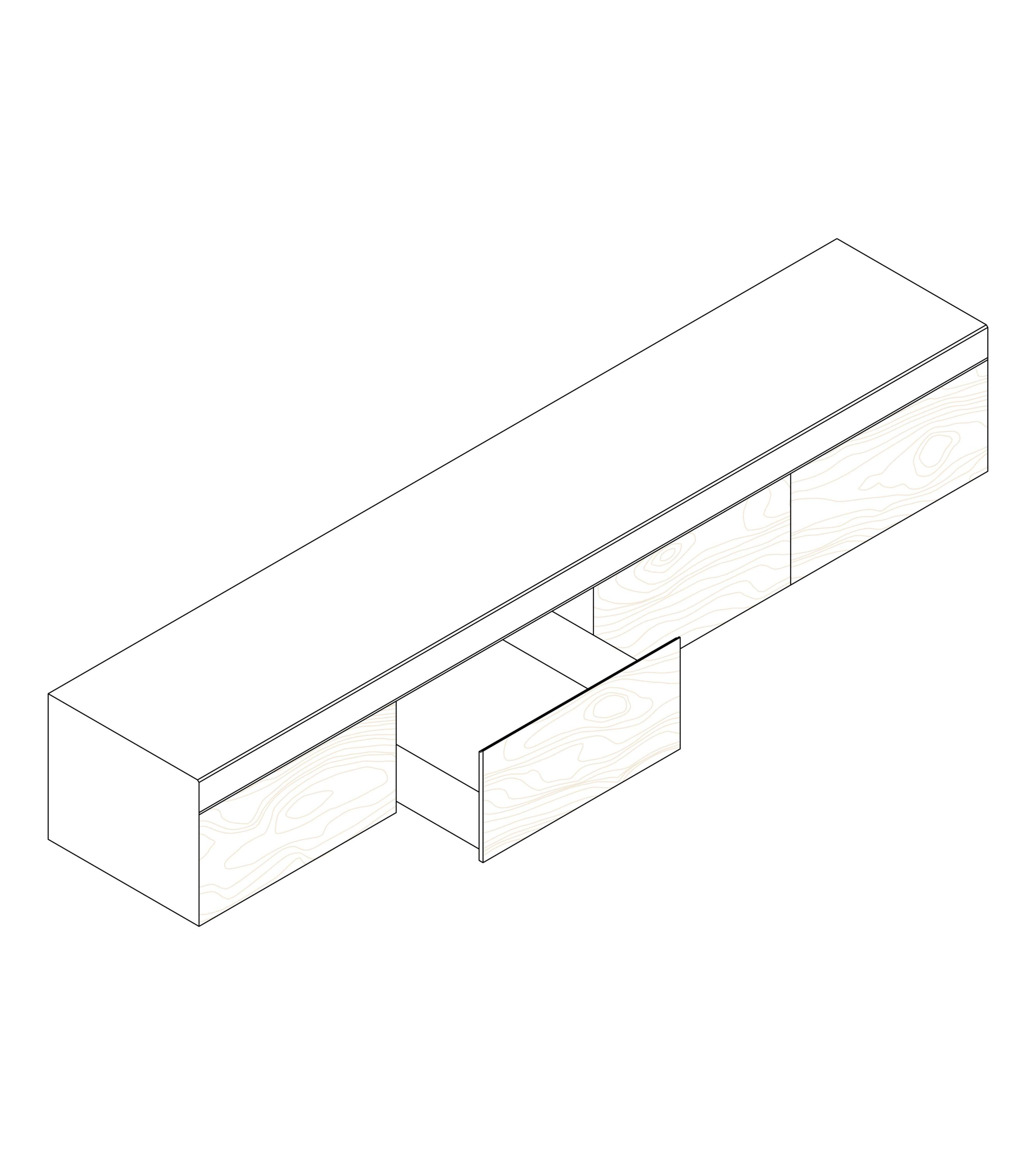 dibujo de madera cortados a medida en los frentes de los muebles de cocina 05