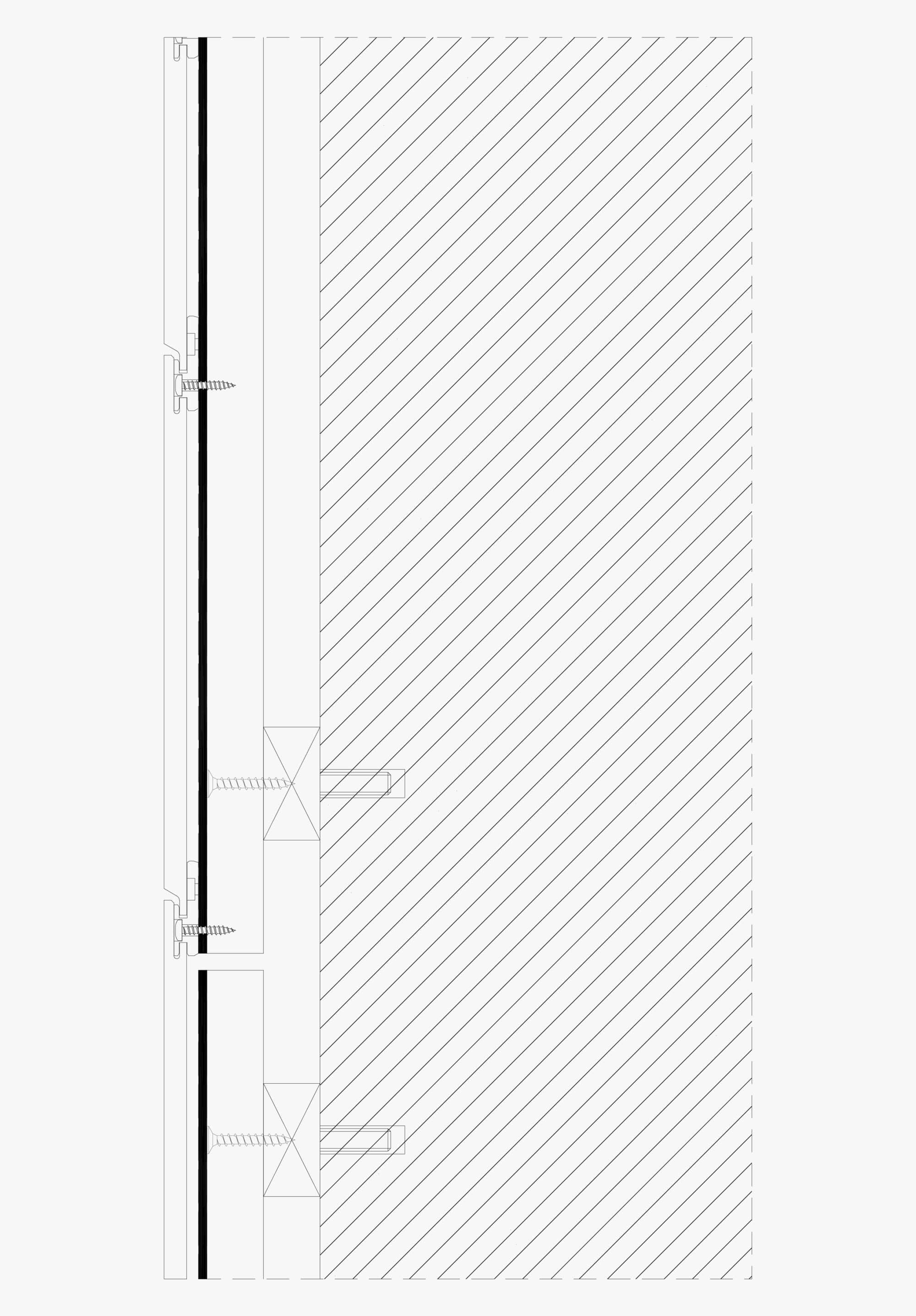 Parklex Prodema propose des solutions de fixation dissimulée sans vis ni rivets apparents, permettant une installation sur mesure de revêtements en bois même sur de grandes façades.