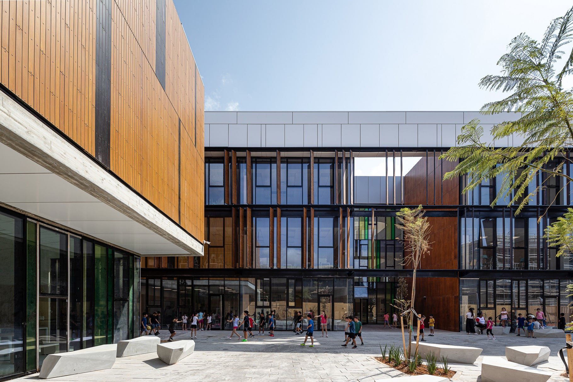 naturclad w primary school in israel.regavimarchitects 12