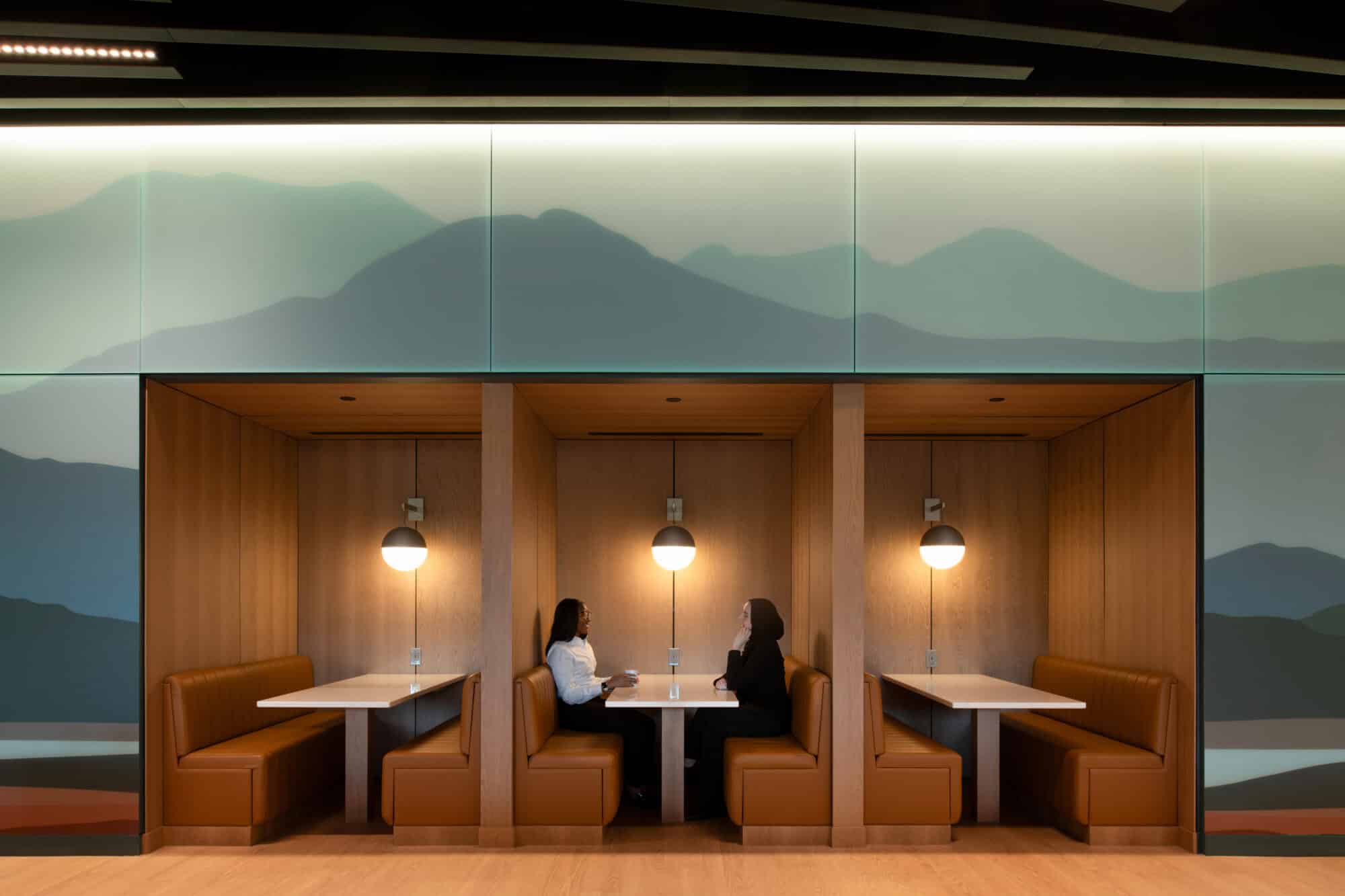 Interior wood panels in The Pearl Innovation District The Pearl ...